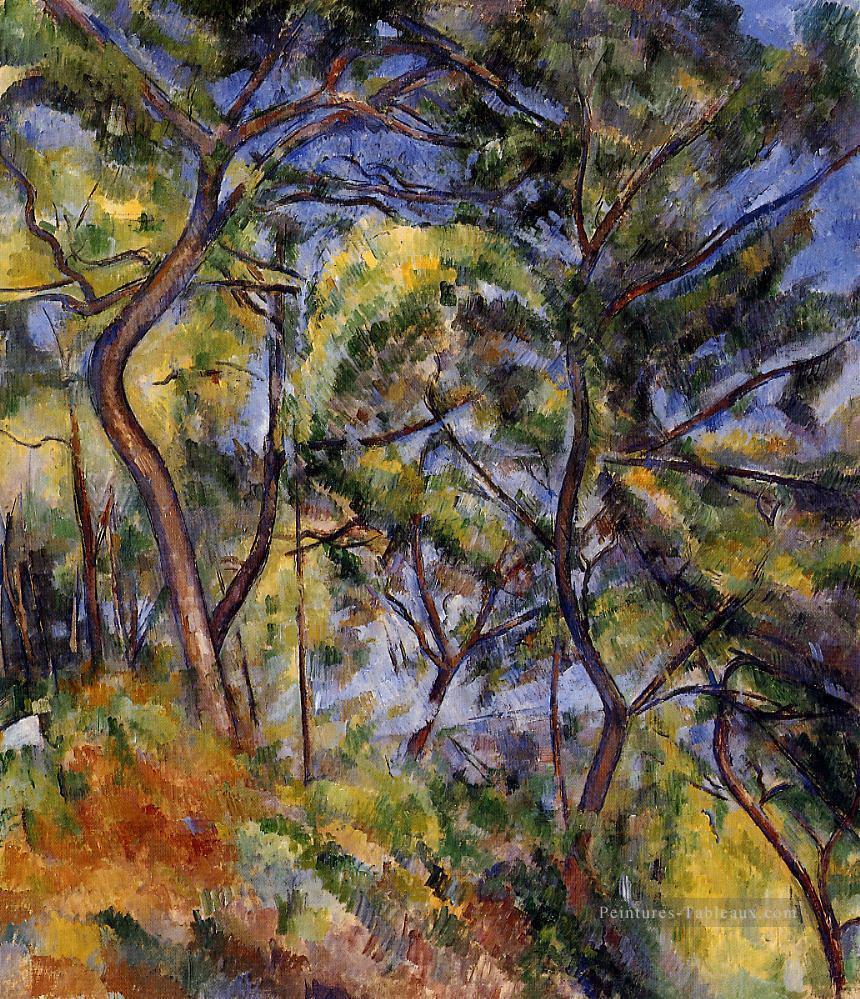 Forêt Paul Cézanne Peintures à l'huile
